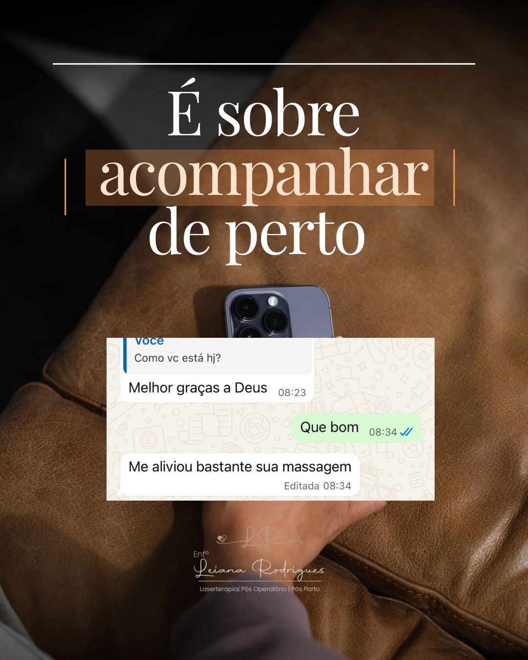 Leiana Rodrigues · Enfermeira Especialista